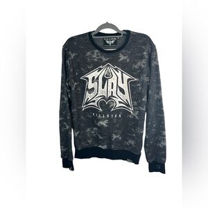 Killstar slay mens‎ crewneck sweatshirt size medium